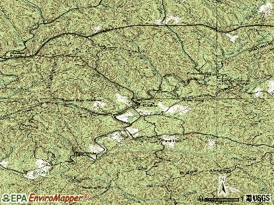 Cairo topographic map