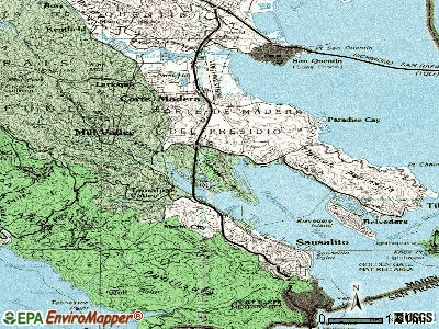 Summerland topographic map