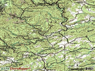 Montcalm topographic map