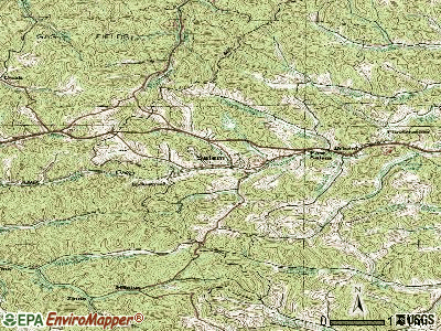 Salem topographic map