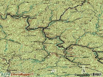 War topographic map