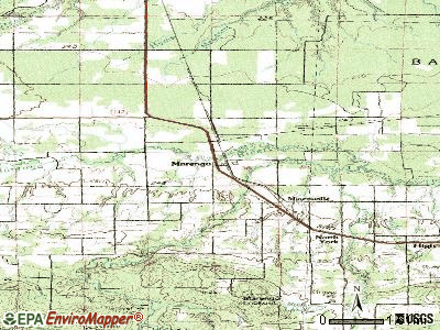 Marengo topographic map