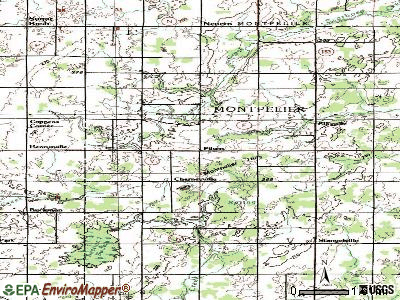 Pilsen topographic map