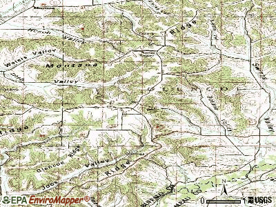 Glencoe topographic map