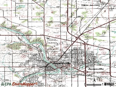 Anderson topographic map