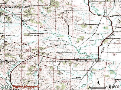 Montrose topographic map