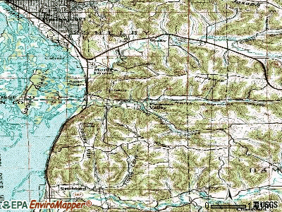 Pleasant Valley topographic map