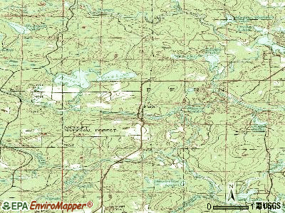 Fern topographic map
