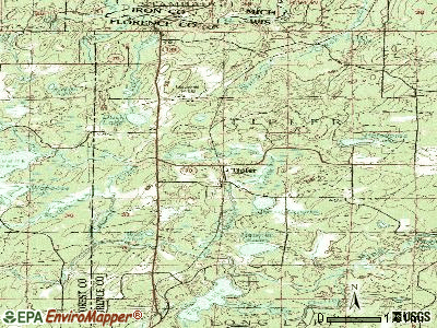 Tipler topographic map