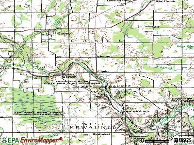 Clyde topographic map