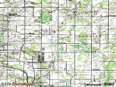 Curran topographic map