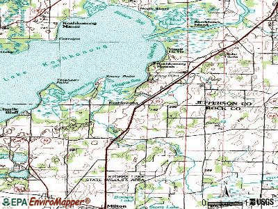 Koshkonong topographic map
