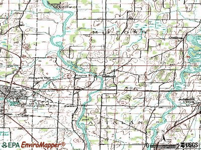 Milford topographic map