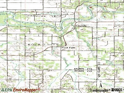 Rock Falls topographic map