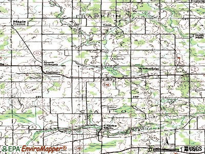 Cato topographic map