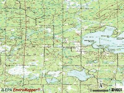 Enterprise topographic map