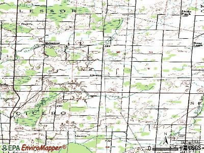 Cicero topographic map