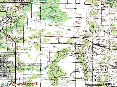 Stockton topographic map