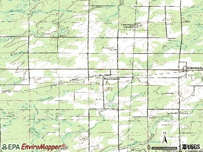 Kennan topographic map