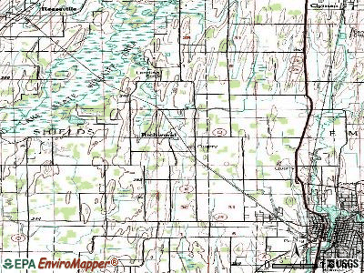 Richwood topographic map