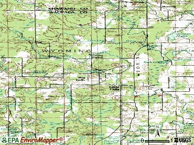 Big Falls topographic map