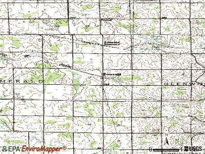 Thornapple topographic map