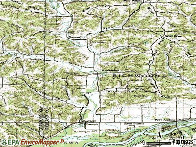 Excelsior topographic map