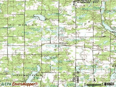 McKinley topographic map