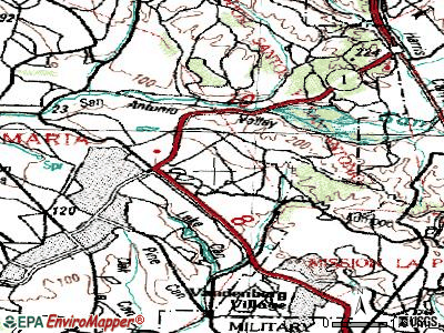 Vandenberg AFB topographic map