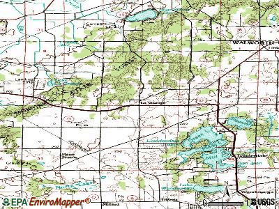 La Grange topographic map