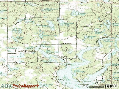 Madge topographic map