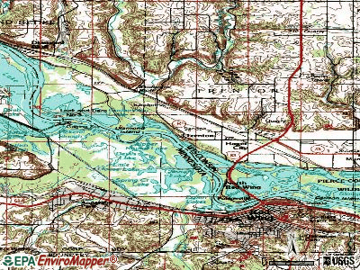 Trenton topographic map