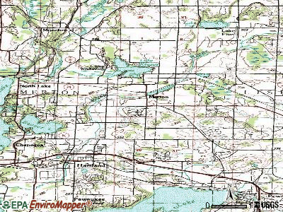 Merton topographic map