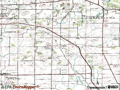 Utica topographic map