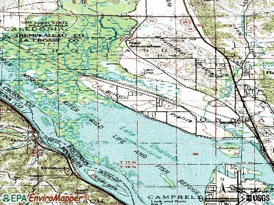Brice Prairie topographic map
