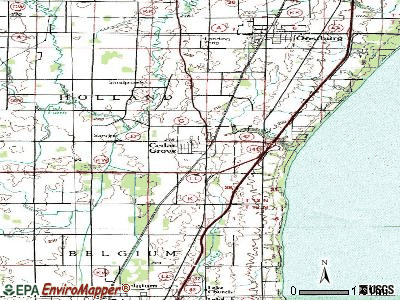 Cedar Grove topographic map