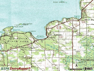 Ephraim topographic map