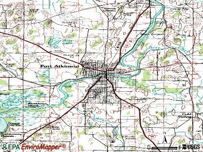 Fort Atkinson Wi Map Fort Atkinson, Wisconsin (Wi 53538, 53549) Profile: Population, Maps, Real  Estate, Averages, Homes, Statistics, Relocation, Travel, Jobs, Hospitals,  Schools, Crime, Moving, Houses, News, Sex Offenders