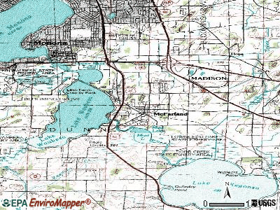 McFarland topographic map