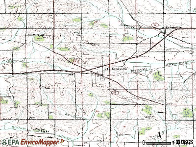 Orfordville topographic map