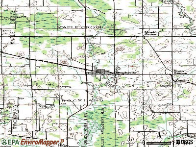 Reedsville topographic map