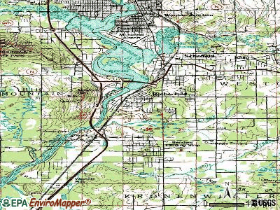 Rothschild topographic map