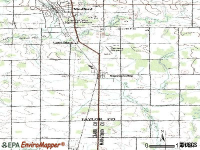 Stetsonville topographic map