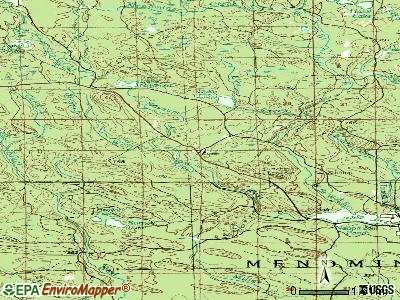 Zoar topographic map