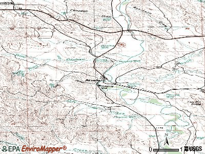 Arvada topographic map