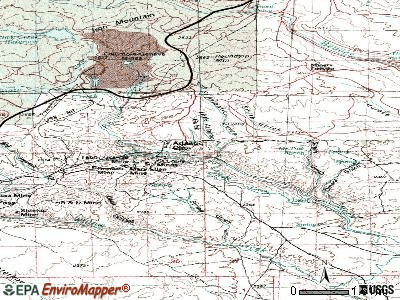 Atlantic City topographic map