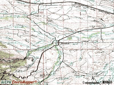 Dayton topographic map