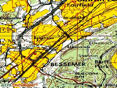 Livingston topographic map