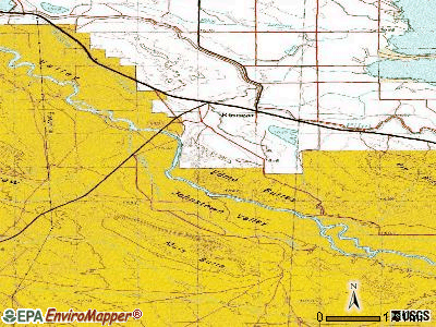 Johnstown topographic map