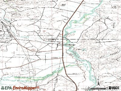 La Barge topographic map